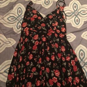 Short floral dress